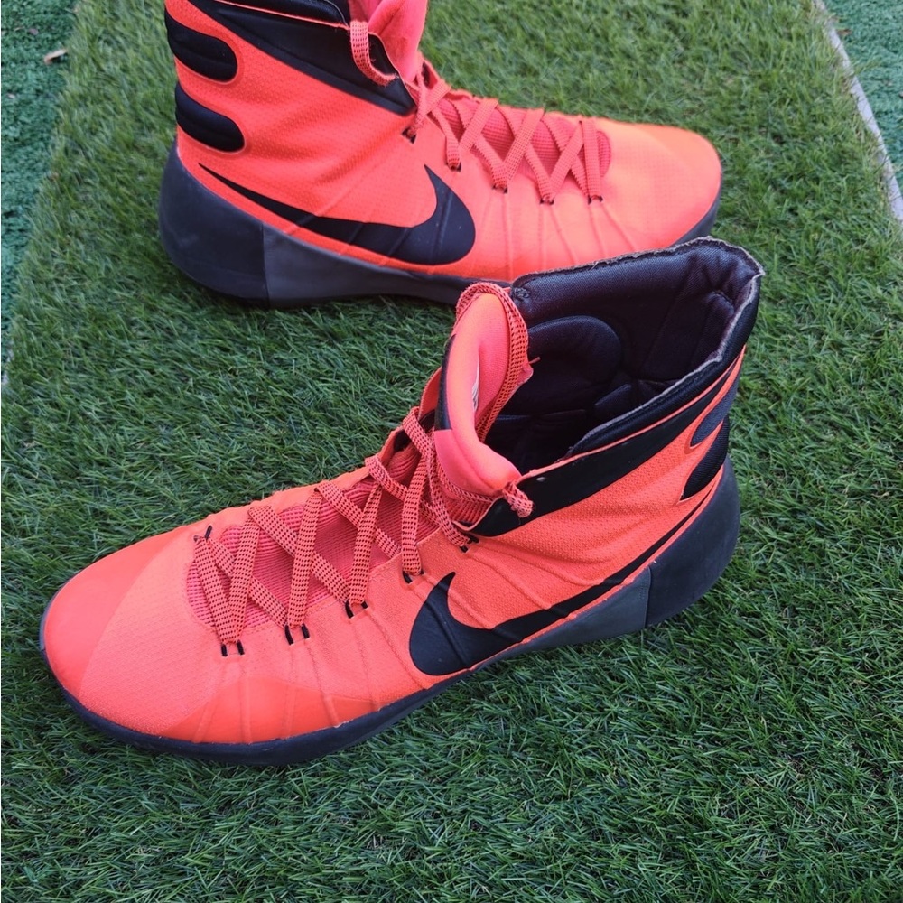 Nike Hyperdunk 2015 sneakers Bright Crimson Mens Size 13 749561-600